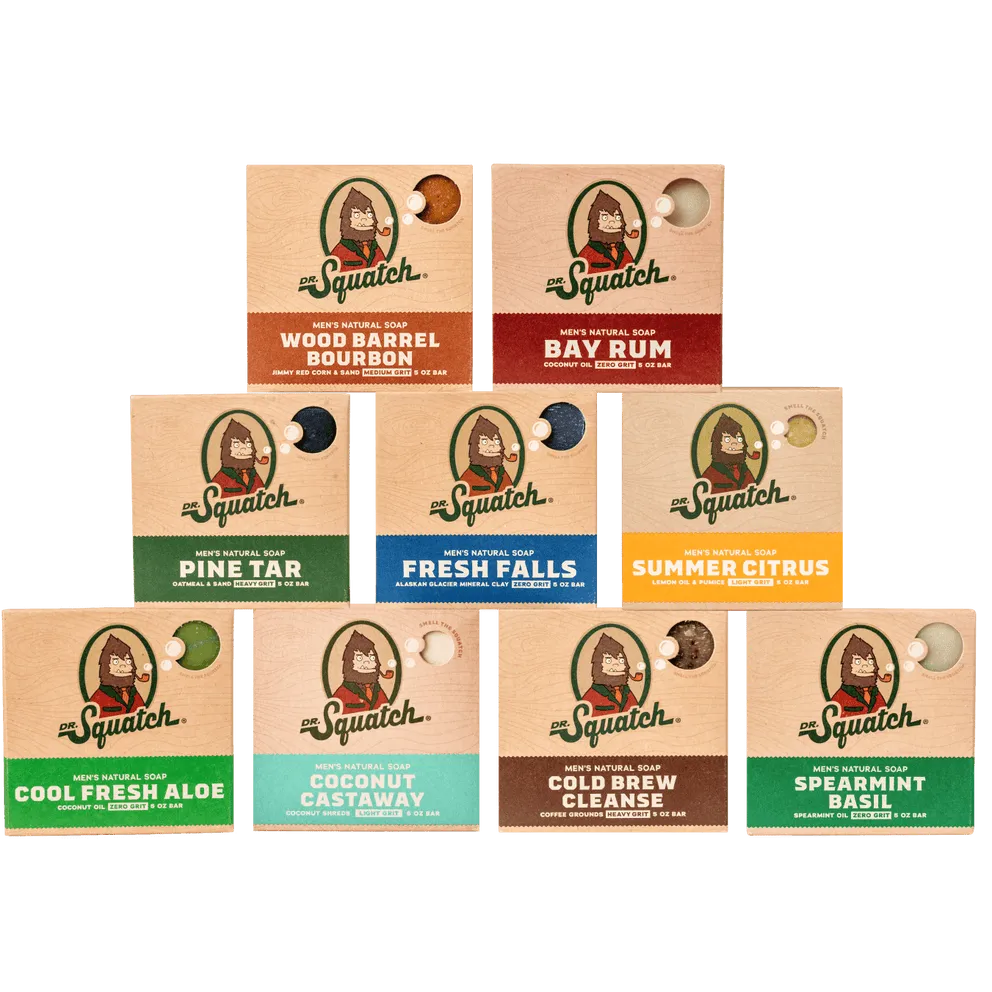 Dr. Squatch BAR SOAP (5oz)