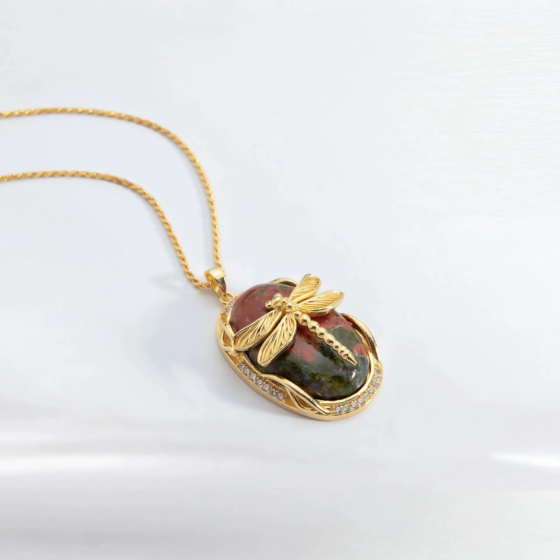 Dragonfly Necklace – A Symbol of Grace and Freedom