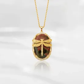 Dragonfly Necklace – A Symbol of Grace and Freedom