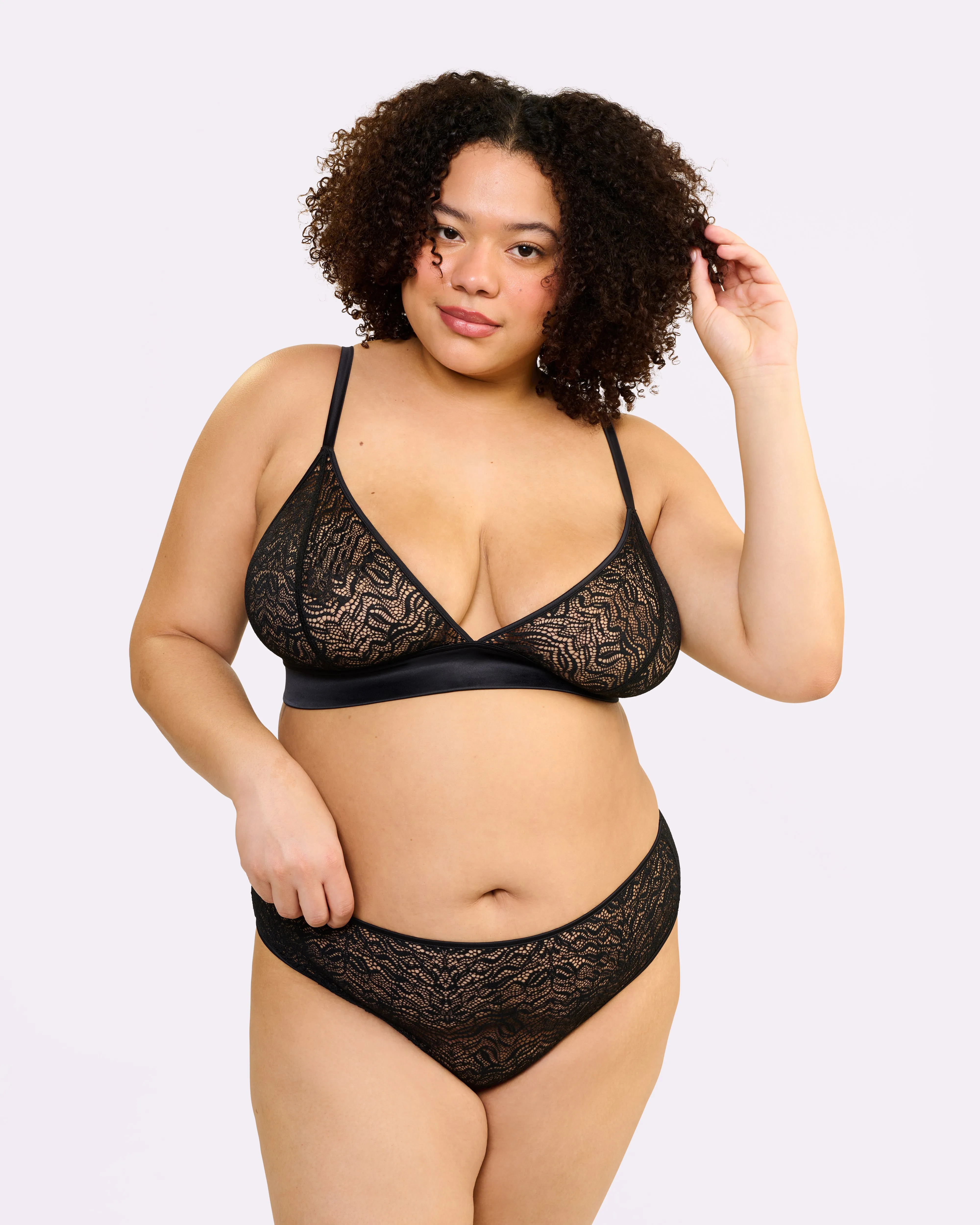 Dusk 'til Dawn Lace Triangle Bralette | Dusk 'til Dawn | Archive (Eightball)
