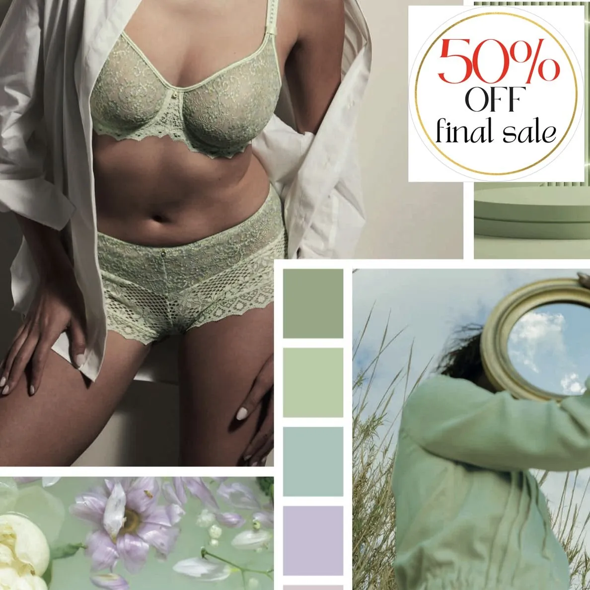 Empreinte Cassiopee Brief in Nymphea 03151