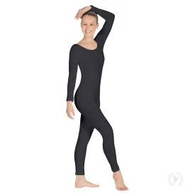 Eurotard 10129 Womens Cotton Lycra Long Sleeve Unitard