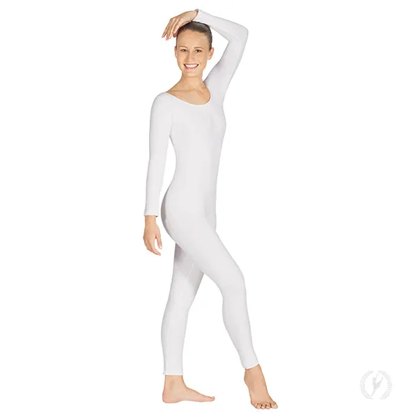 Eurotard 10129 Womens Cotton Lycra Long Sleeve Unitard