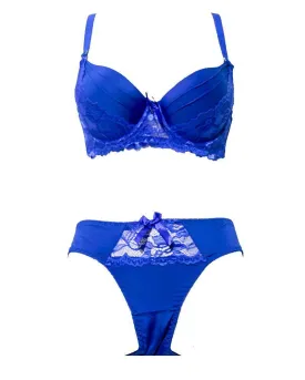 Fancy Bridal Bra Panty Sets - Single Padded Underwired Bra Panty Sets - BS4005
