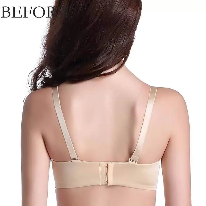 Fancy Skin Push Up Figure Maintain Bra - Wide Strip - Double Padded Bra