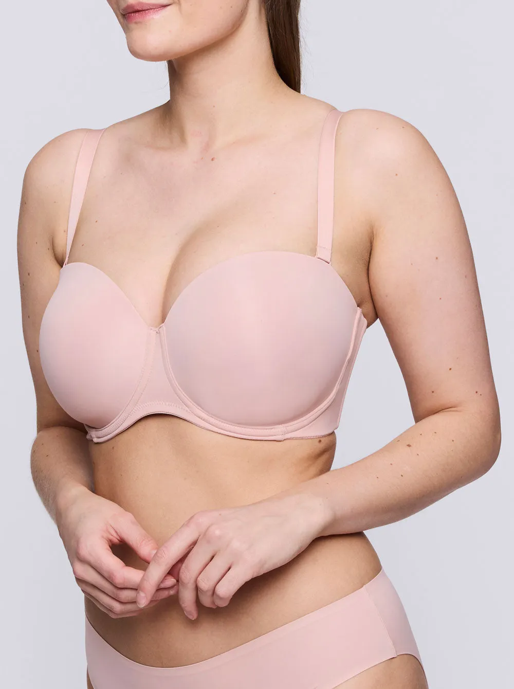 Figuras Strapless Bra - Powder Rose