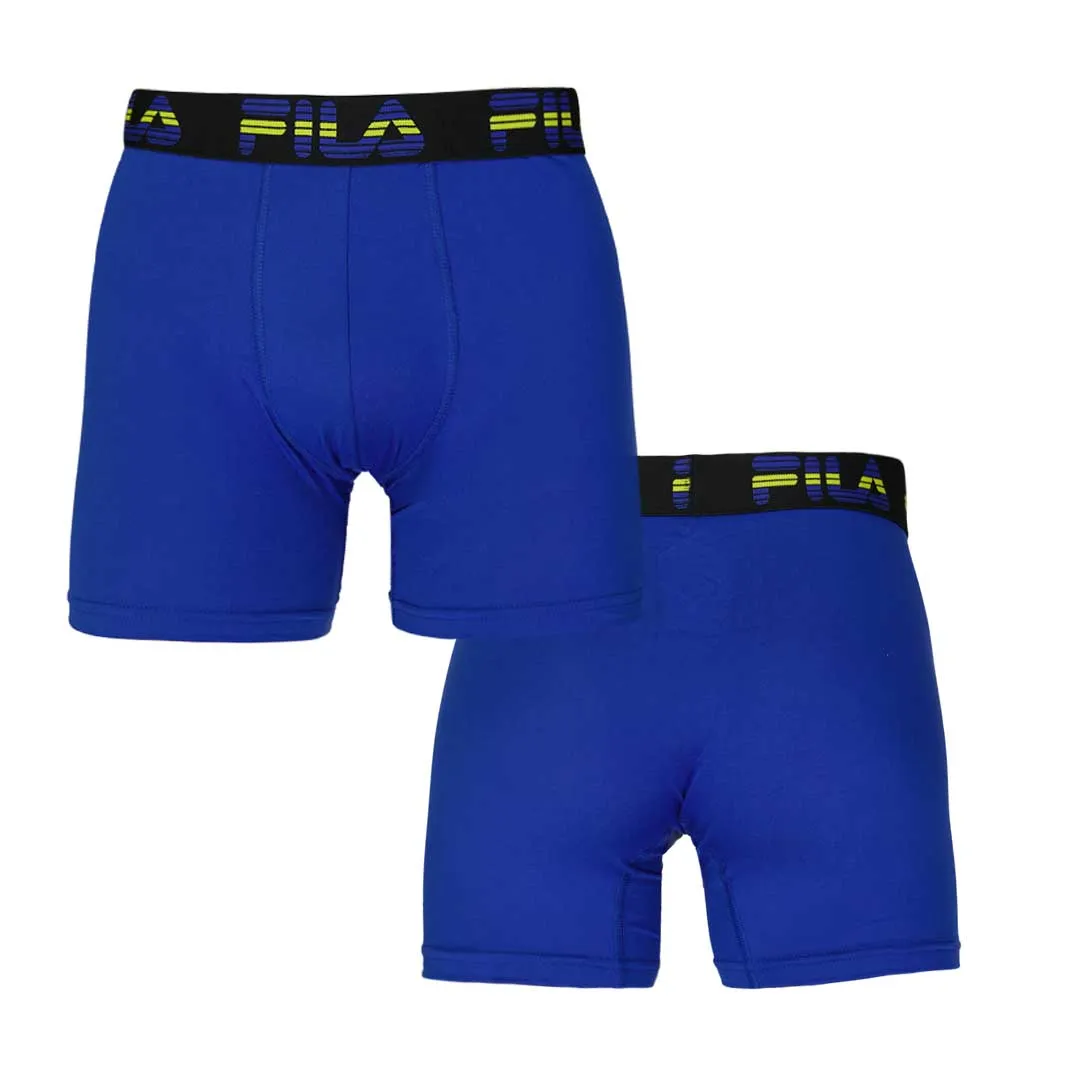 FILA - Men's 4 Pack Boxer Brief (FM412BXPB9 400)