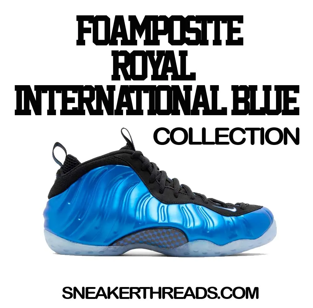 Foamposite Royal Crenshaw Racing Shirt