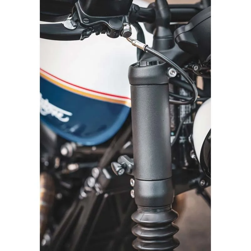 Fourreaux de fourches 47mm The SPATZ avec supports clignot. (Triumph Bobber/Speedmaster) | Motone Customs