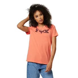 Fox Racing  Womens Wild Cherry Bracer Tee T-Shirt Short Sleeve Relaxed Fit