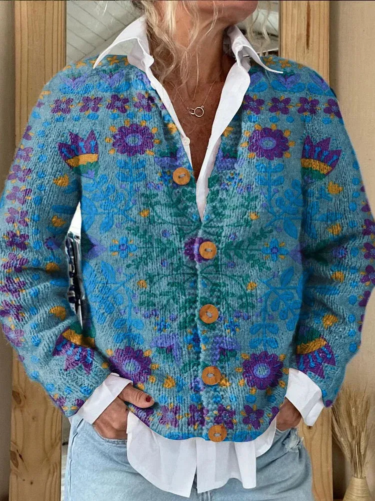 Grace | Timeless Floral Style Cardigan