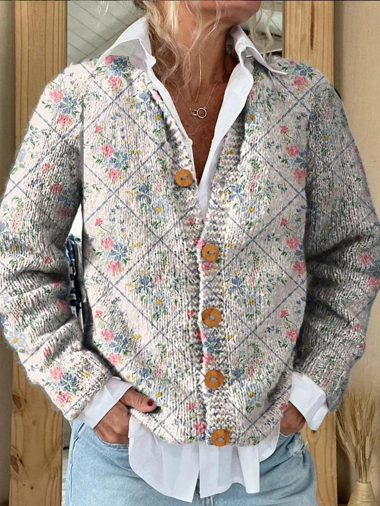 Grace | Timeless Floral Style Cardigan