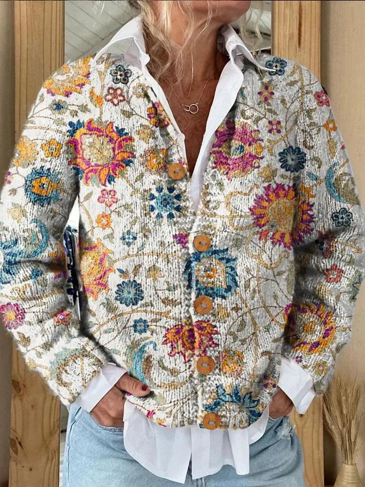 Grace | Timeless Floral Style Cardigan