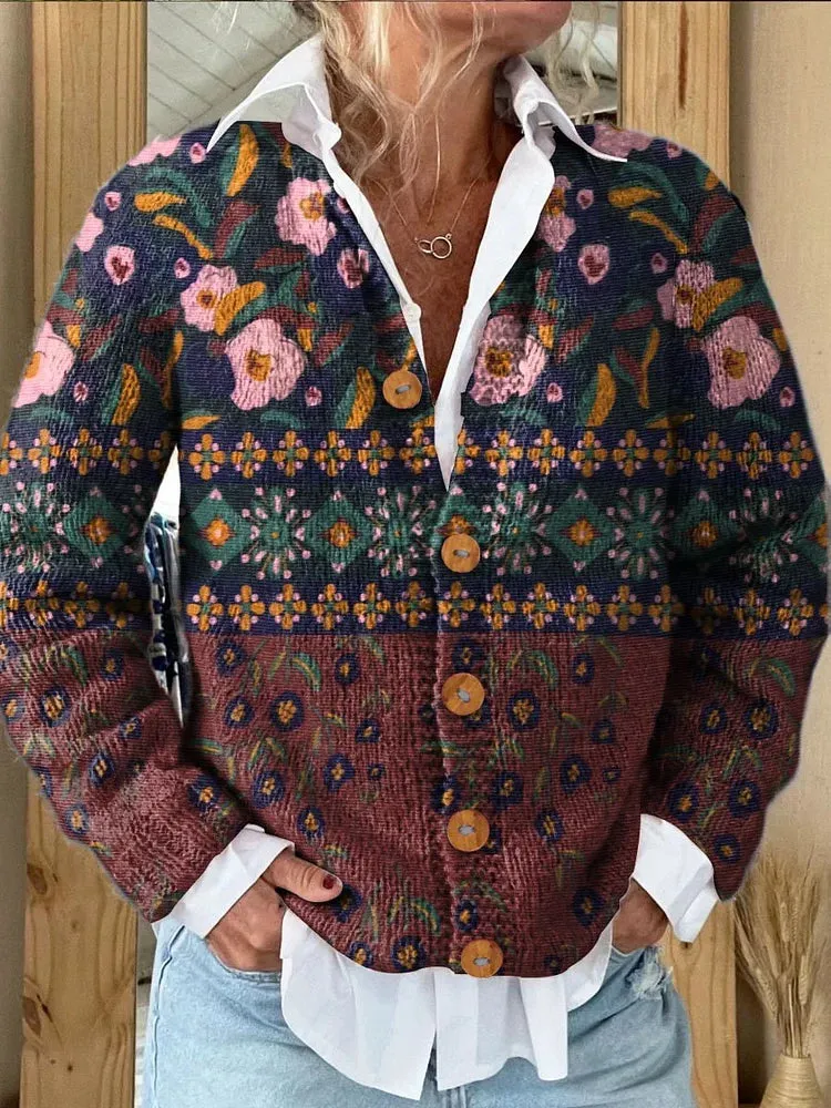 Grace | Timeless Floral Style Cardigan
