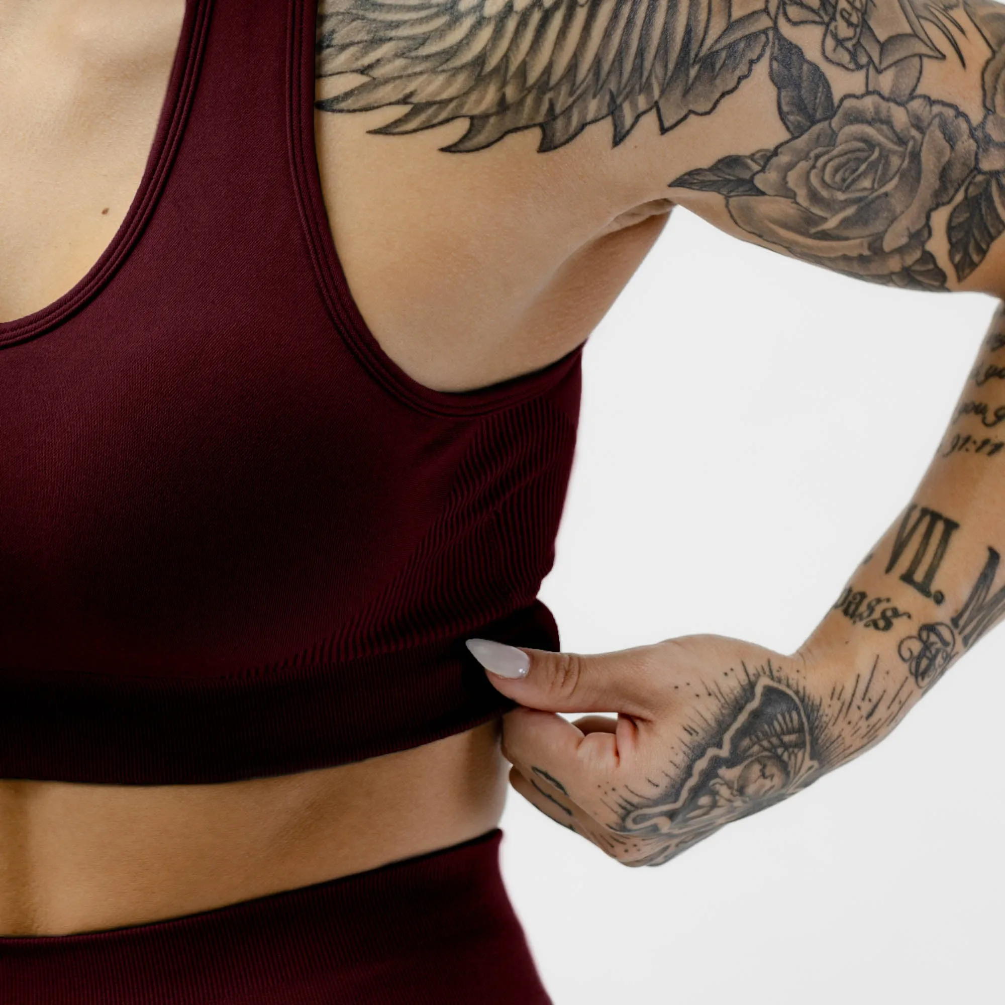 Heritage Bra - Wine