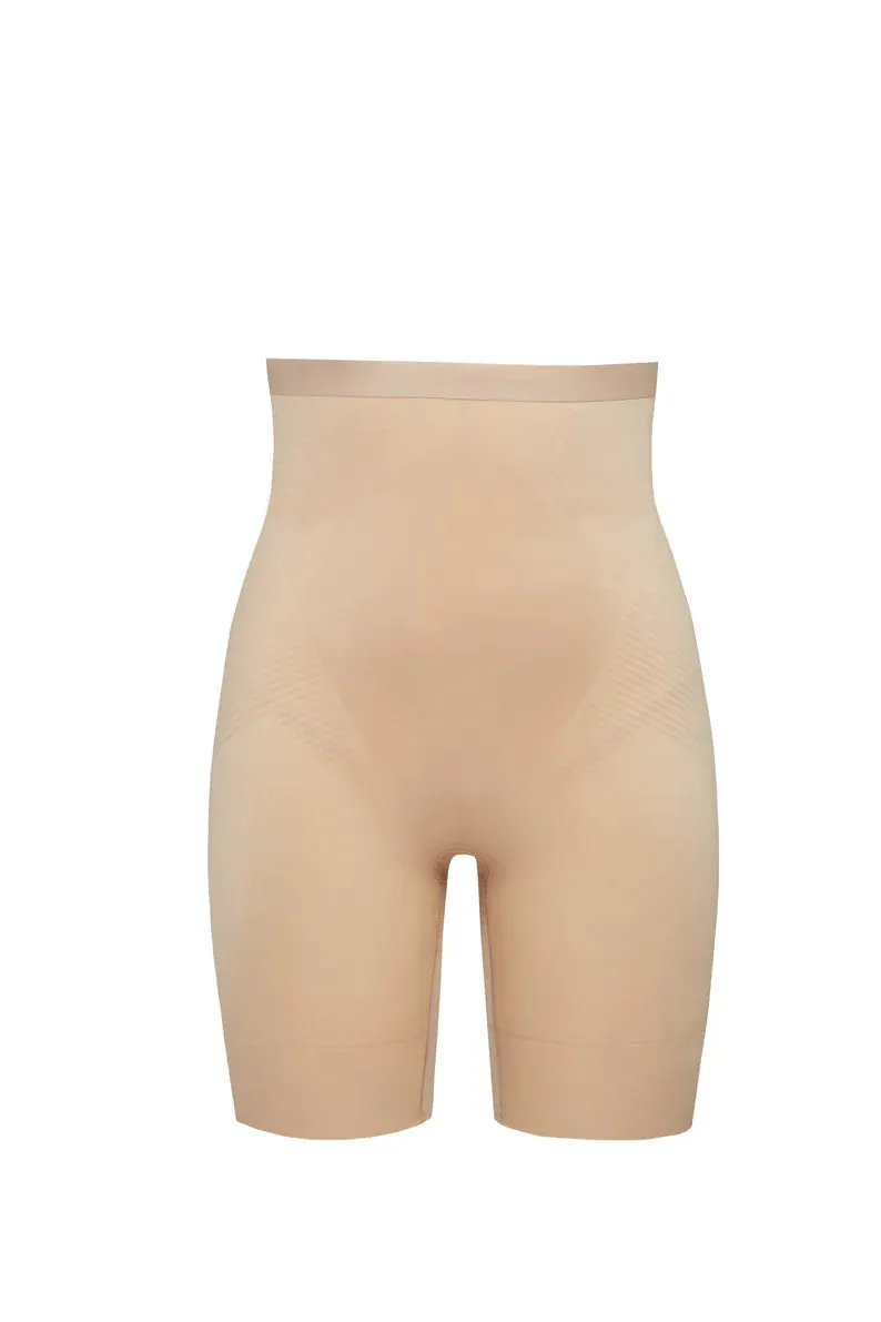 High-Waisted Mid-Thigh Short