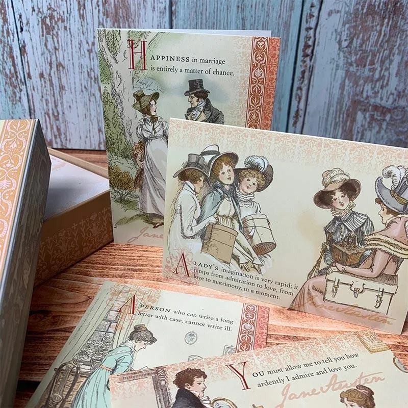 Jane Austen Notecards - Pride and Prejudice