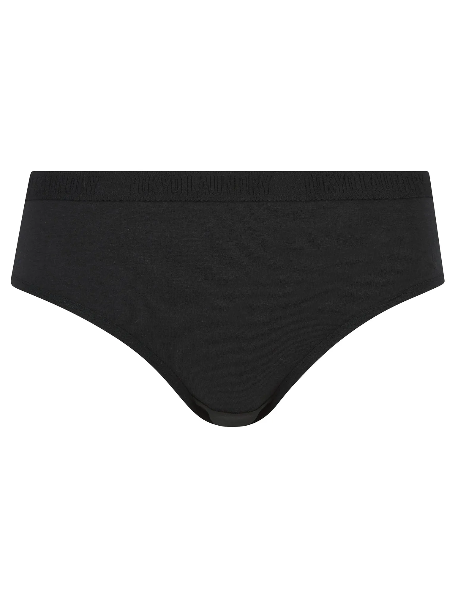 Jojo (5 Pack) Cotton Assorted Briefs in Light Grey Marl / Jet Black / Bright White - Tokyo Laundry