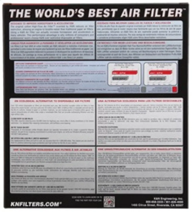 K&N 05-10 Triumph Speed/Sprint / 07-10 Tiger Drop in Air Filter TB-1005