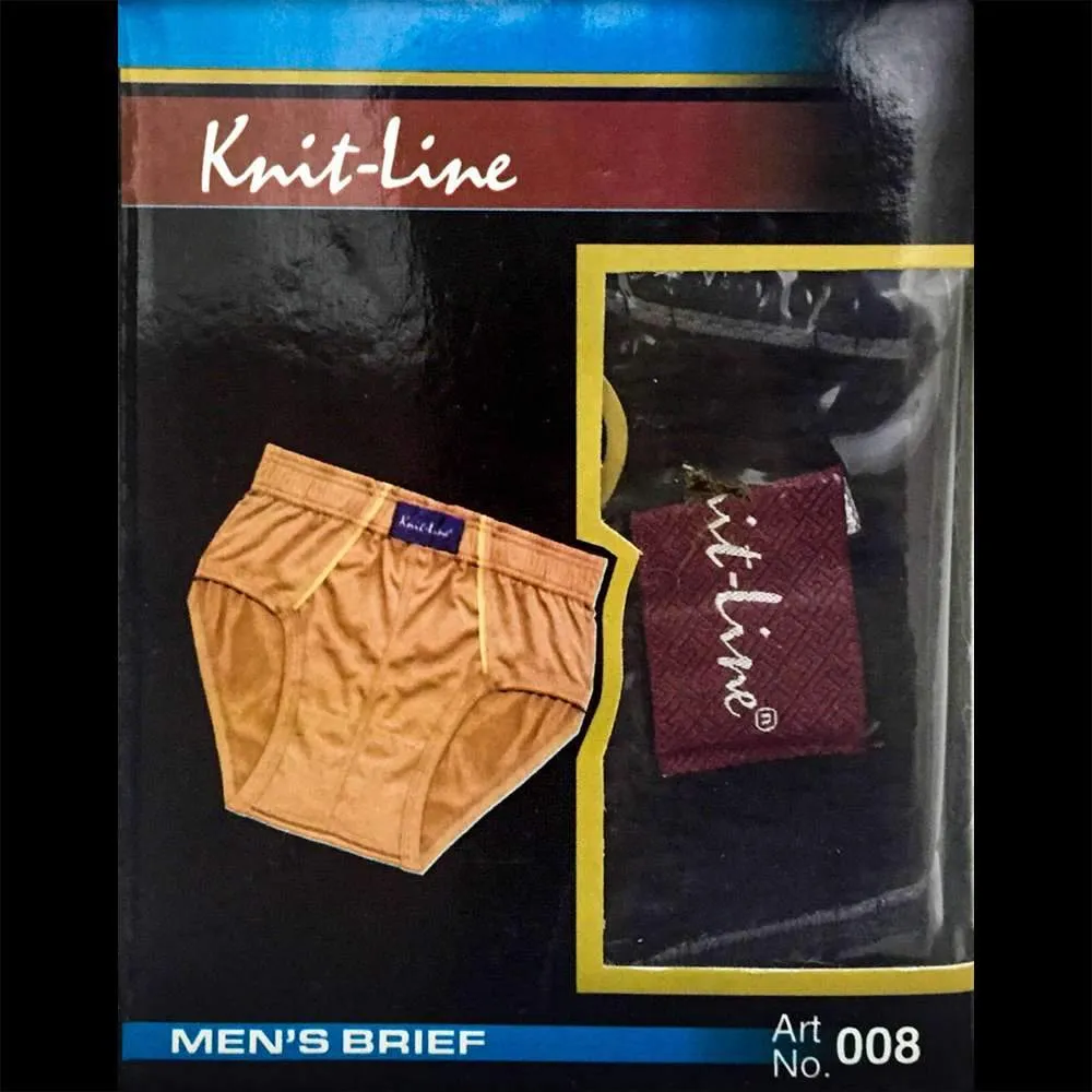 Knit Line Black Underwear