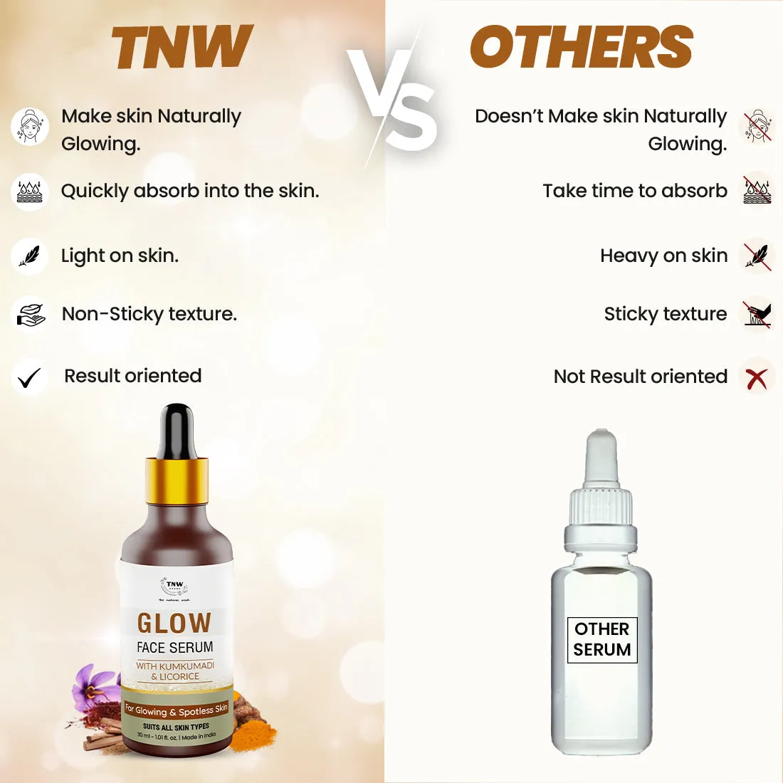 kumkumadi Glow Face Serum for Radiance.