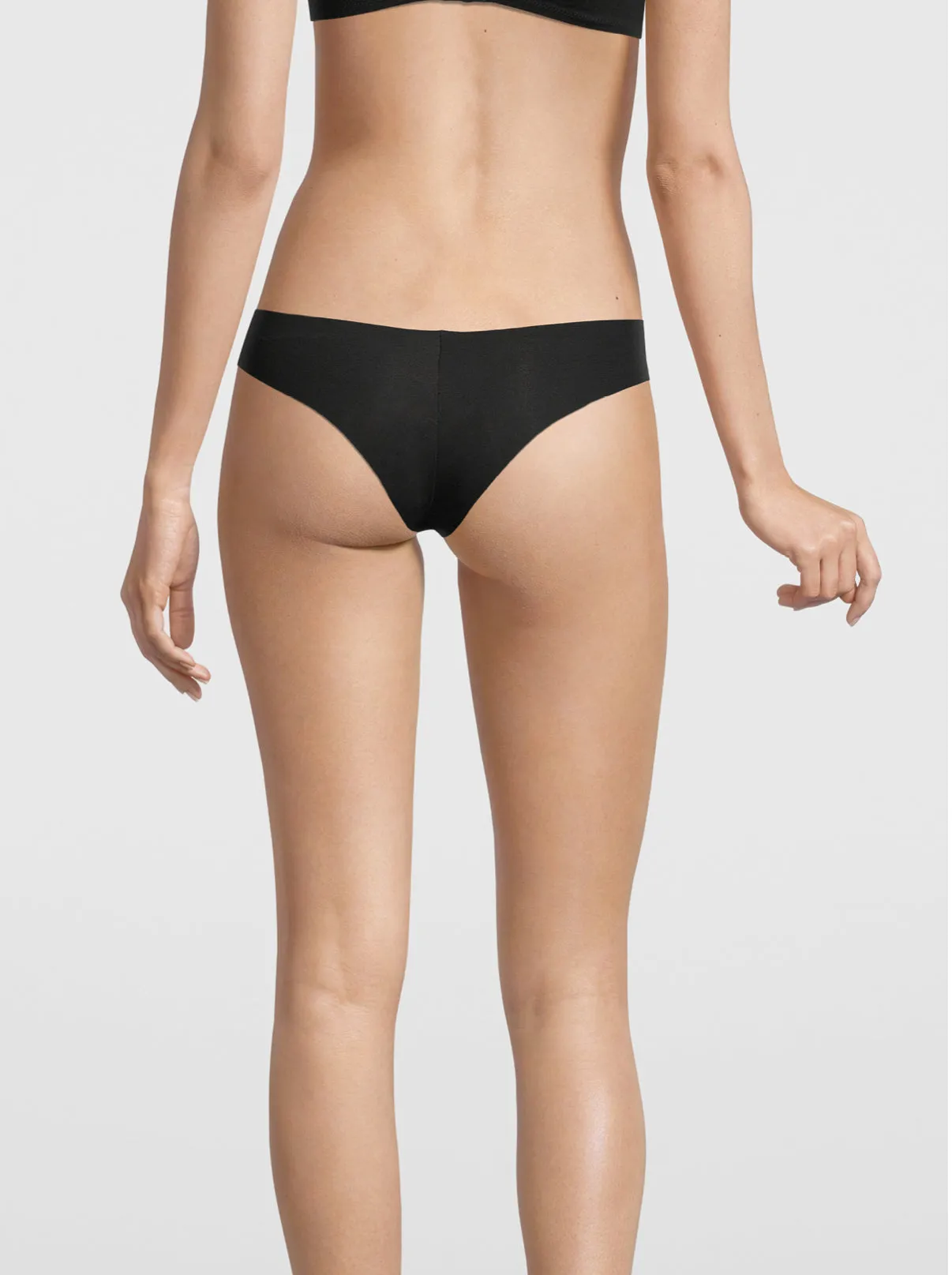 Laser cut elasticated cotton French knickers 500