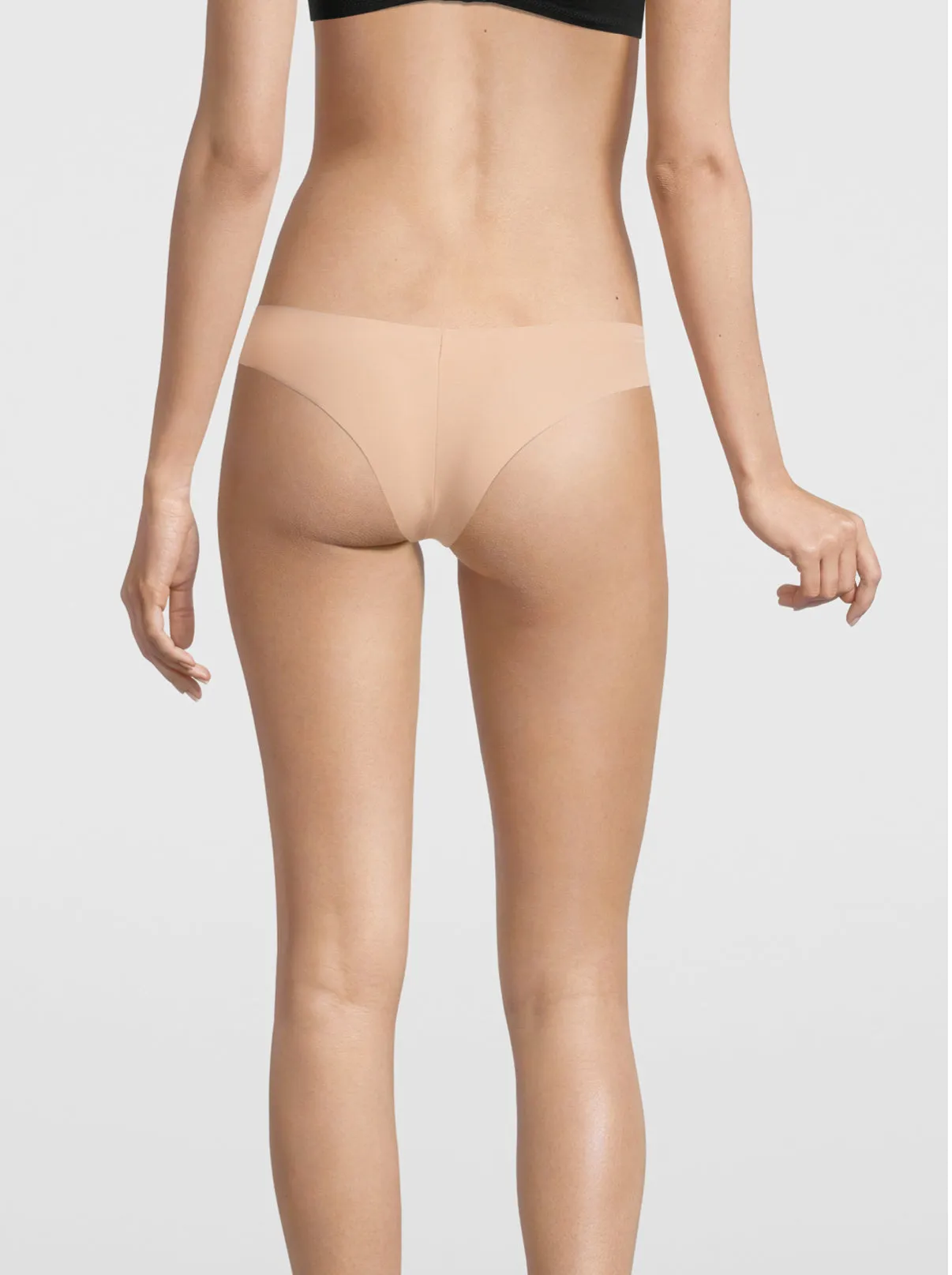 Laser cut elasticated cotton French knickers 500