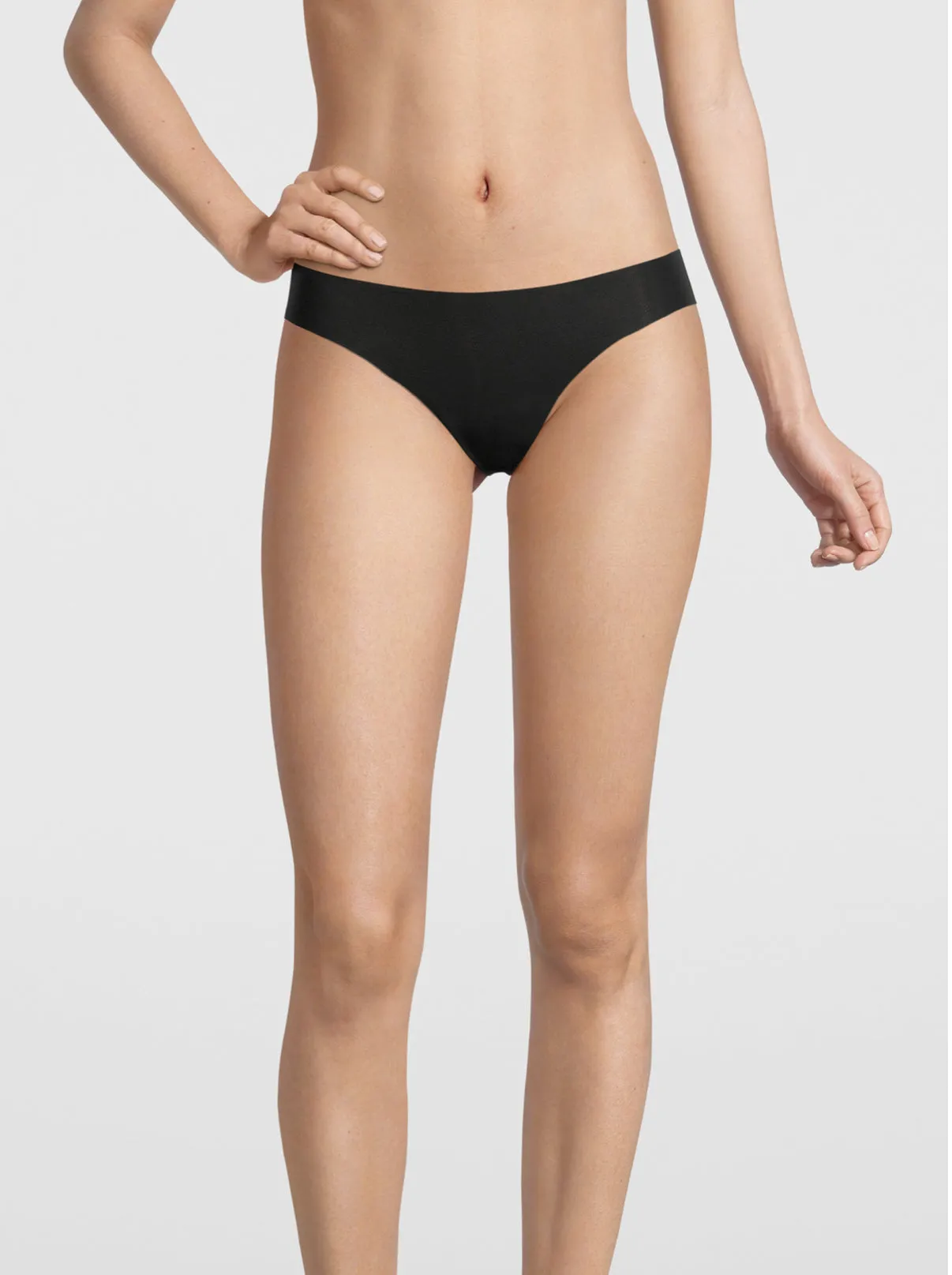 Laser cut elasticated cotton French knickers 500