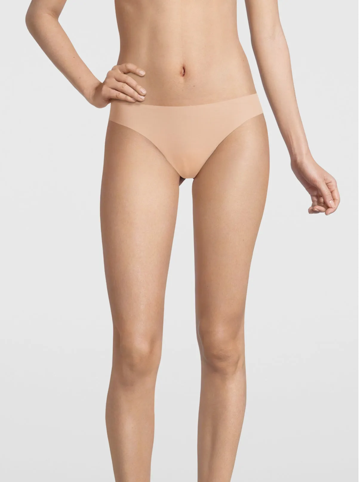 Laser cut elasticated cotton French knickers 500
