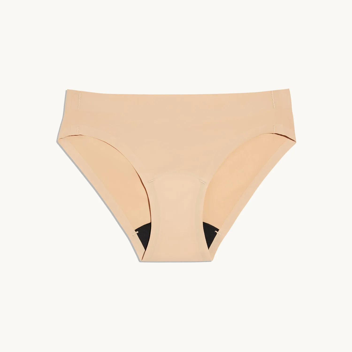 Light Leakproof No-Show Underwear Bikini (4-Pack Item)
