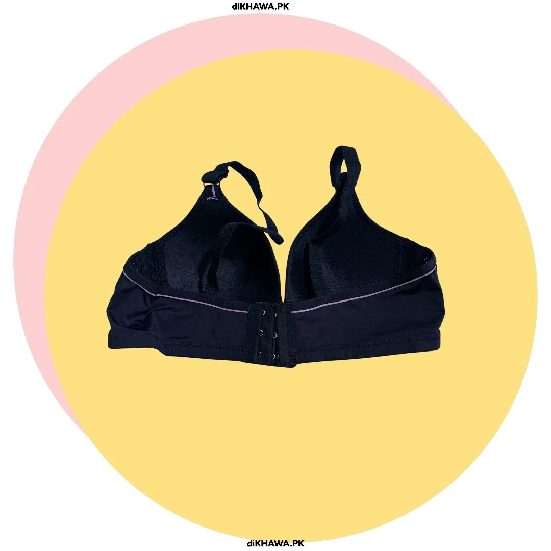 Light Weight SH8826 Comfort Black Bra - Signle Padded Non Wired - By Sister Hood- 2021