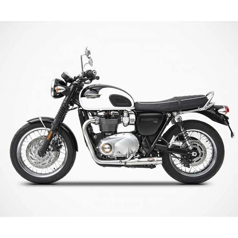 Ligne échappement court Triumph Bonneville T100 / T120 (2016 -2020) | Zard