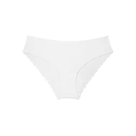 Lily Lace Bum Bikini Brief - White