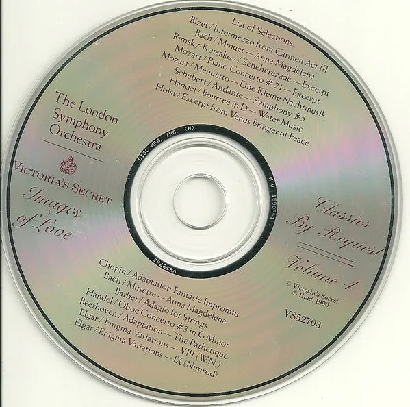 London Symphony Orchestra, The - Images Of Love (Victoria's Secret Classics By Request Volume 4) (CD) (VG , VG )