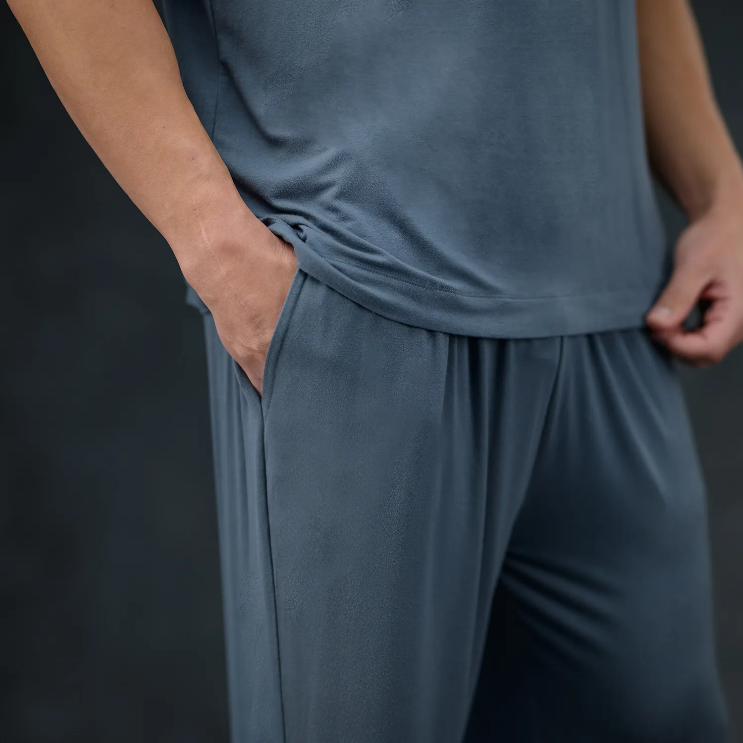 Men's Pajama Set - Pant   Tee (Dusk)