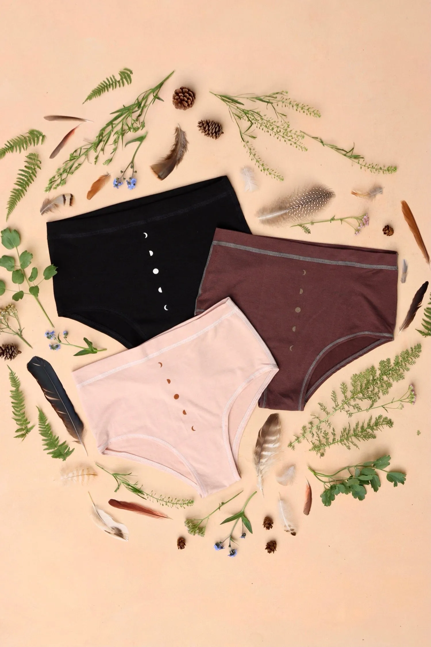 Midnight Moon Cheeky Briefs