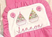 Mini Sailboat Applique**DESIGN ONLY**