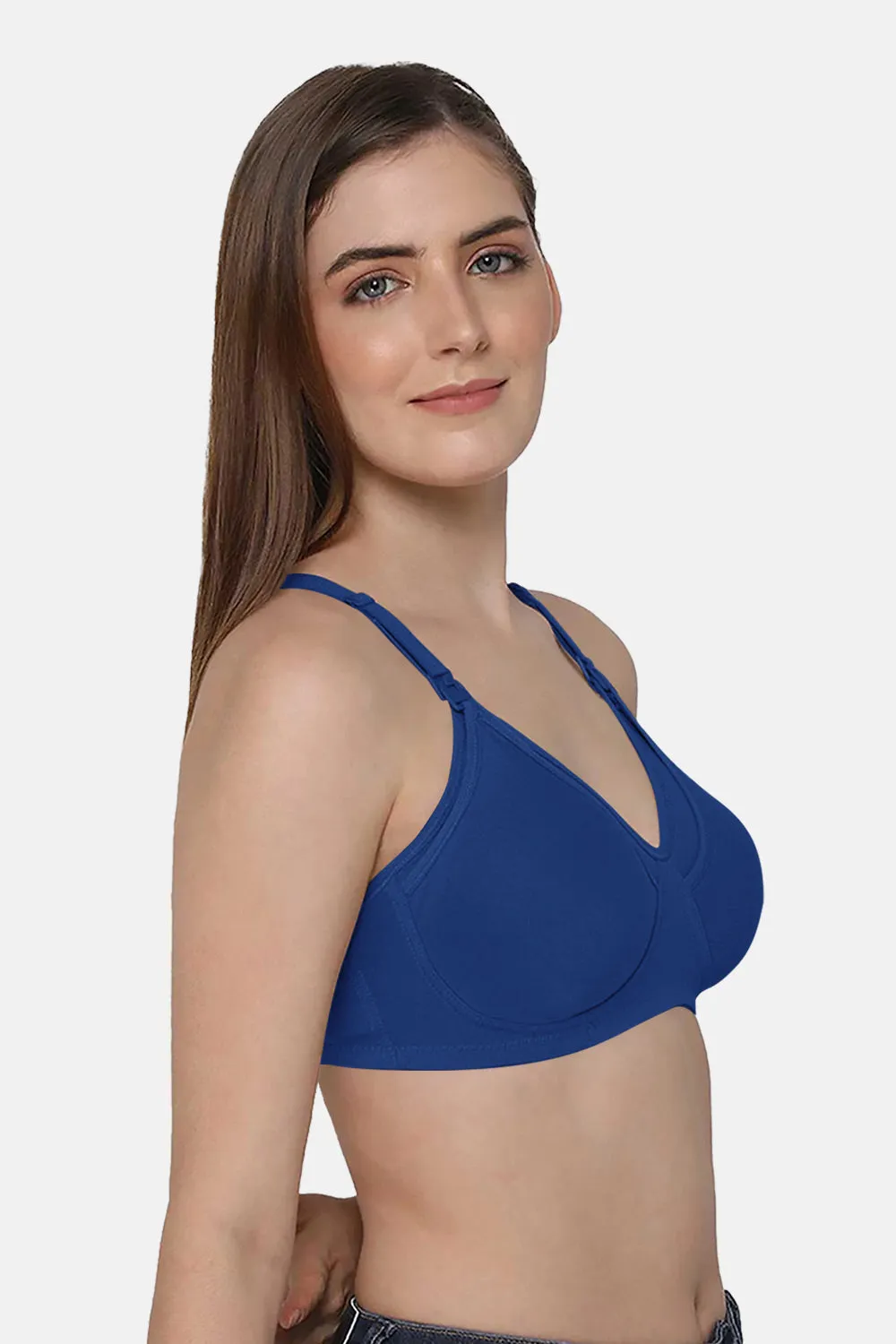 Moisture absorbent Cotton Blend Medium Coverage Non-Padded Intimacy Nursing Bra Other Shades- FB909