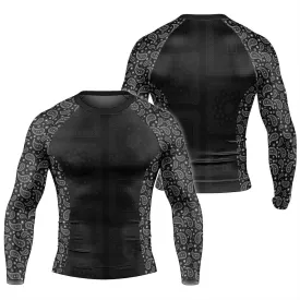 Mystic Paisley Men's Long Sleeve Rash Guard