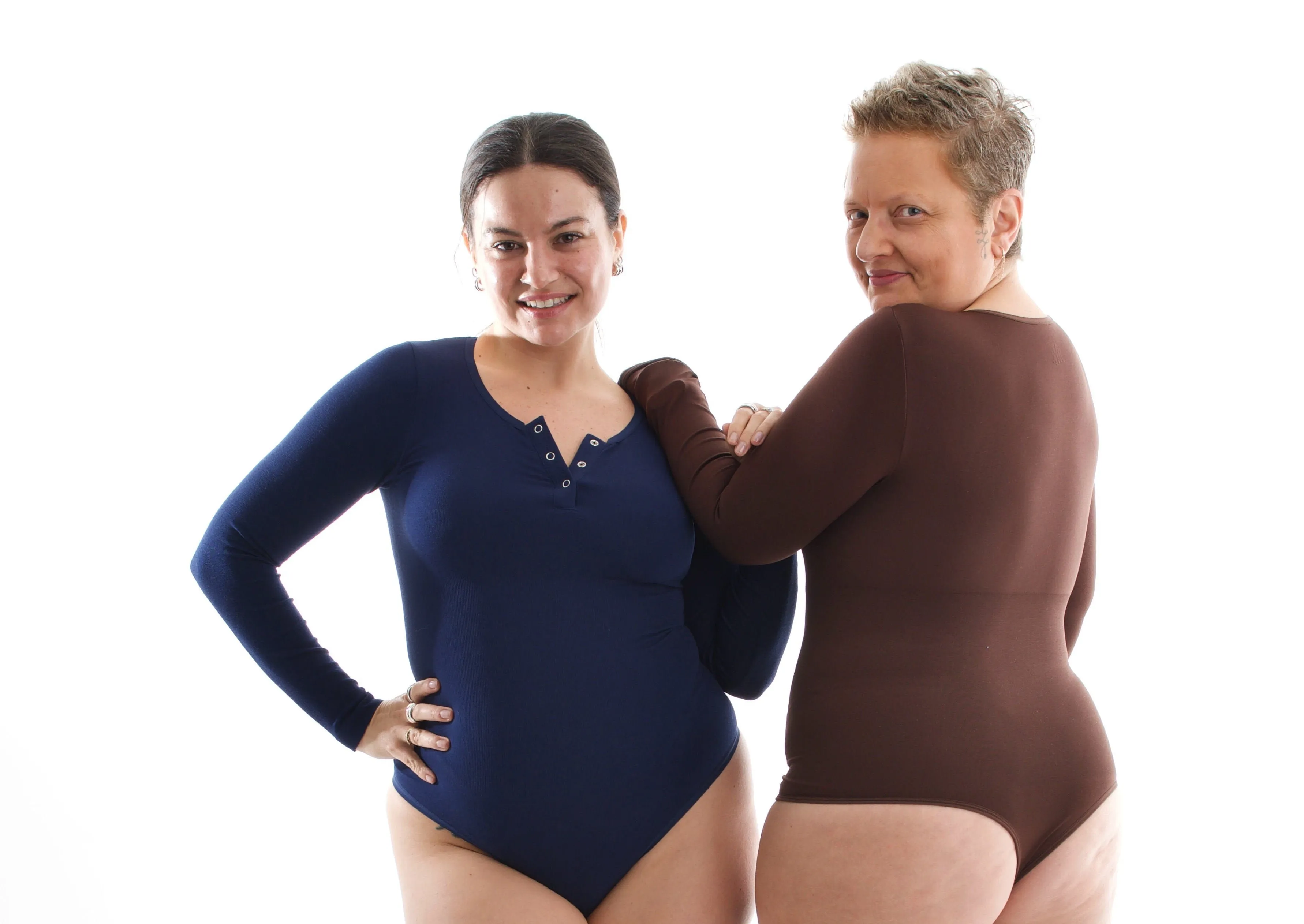 New! Cozee Shapewear Bodysuit Blue