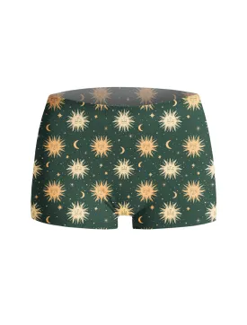 NoShow™ Astro Sun Green Boxer
