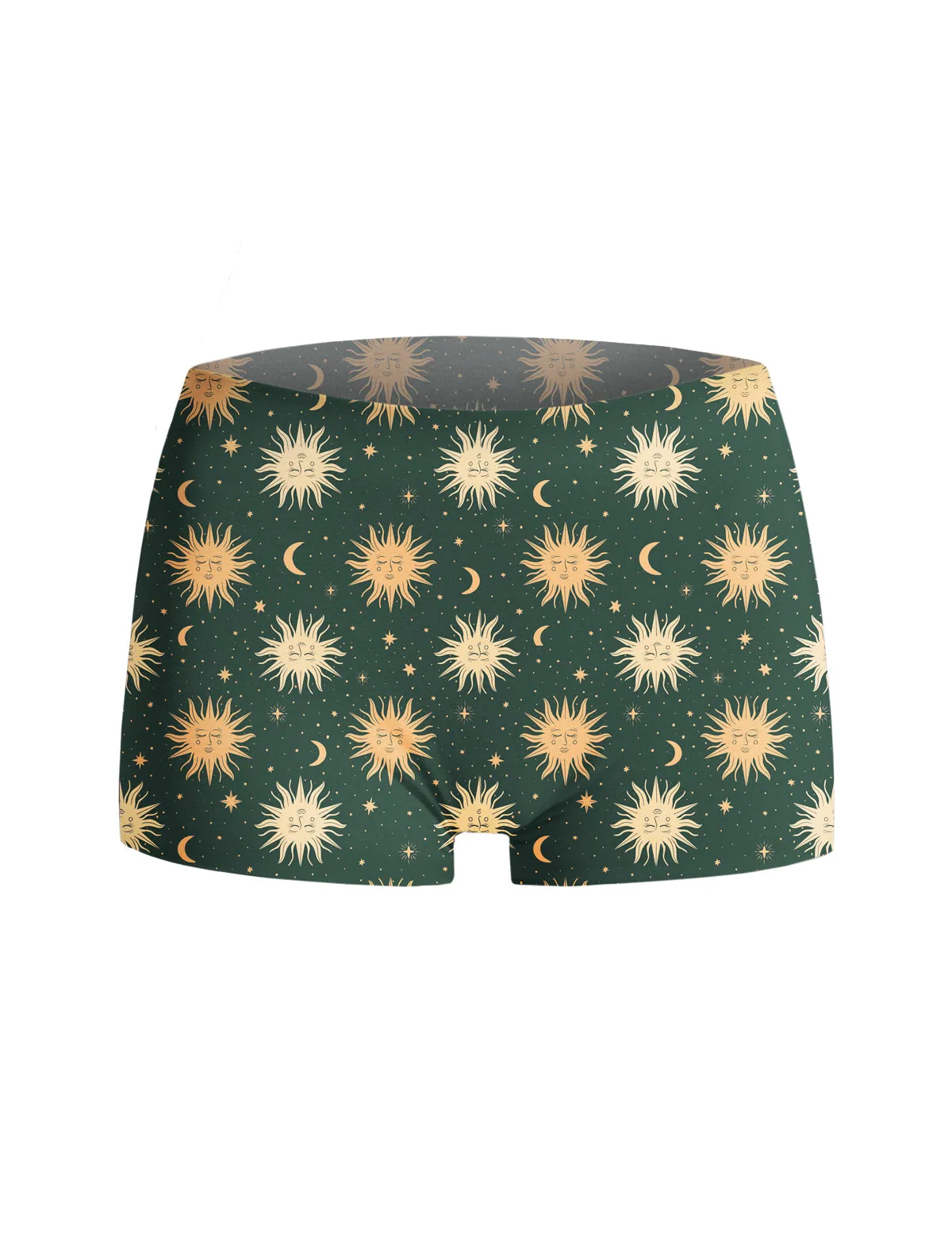NoShow™ Astro Sun Green Boxer