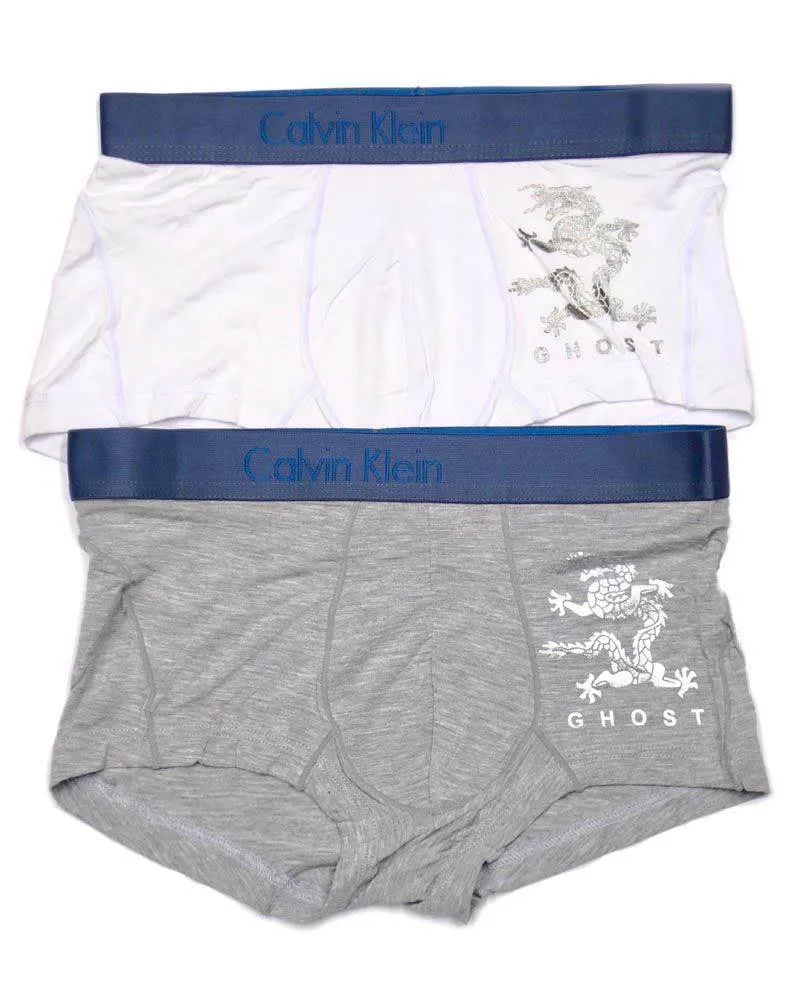 Pack Of 2 CK Cotton Men's Boxer - Branded Boxer For Men - DEAL - Calvin Klein