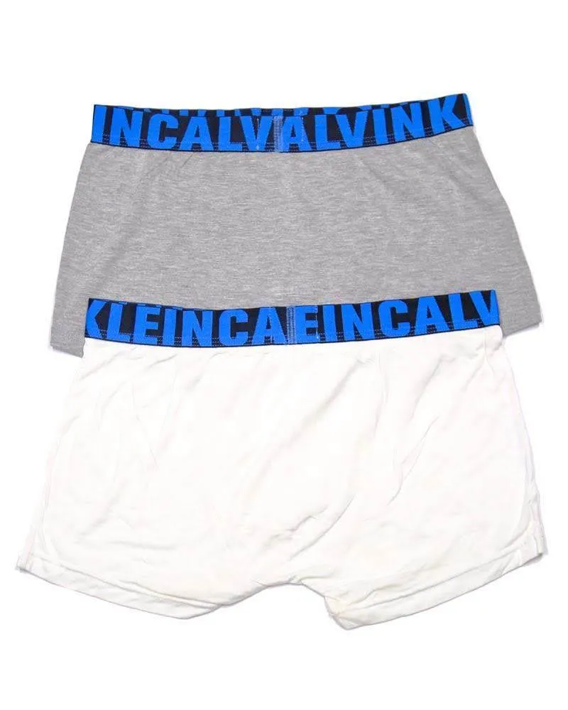 Pack Of 2 CK Men Cotton Boxer - Branded Boxer For Men - DEAL - Calvin Klein
