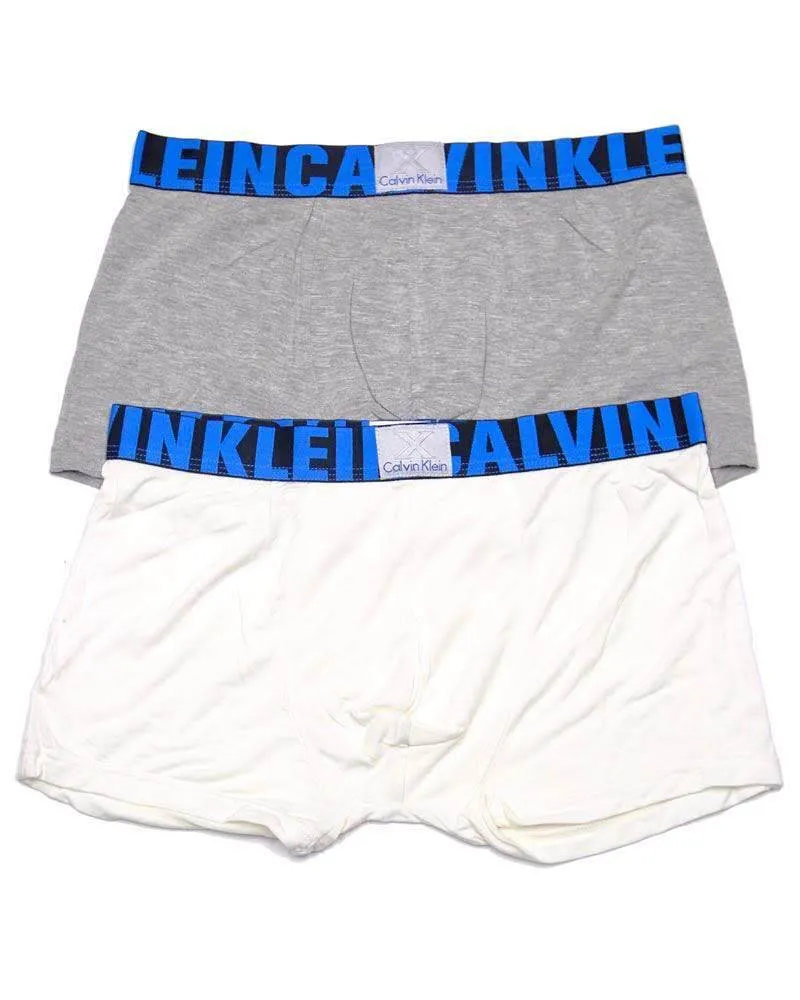 Pack Of 2 CK Men Cotton Boxer - Branded Boxer For Men - DEAL - Calvin Klein