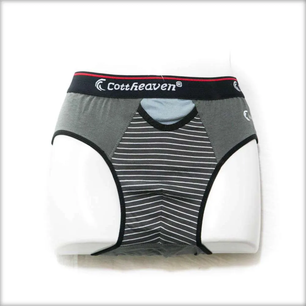 Pack Of 2 Cottheaven Underwear Fawn & Grey