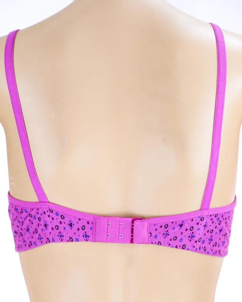 Pack of 2 - Madam Bra - M-8 - Non Padded, Non Wired Bra, Soft Jersey Cotton Bra