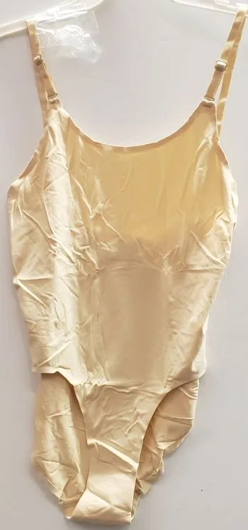 Parnika -- Women's Invisible Lo Back Camisole Leotard -- Light Nude