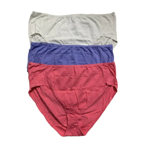 Plus Size Basic Cotton Panty - Pack of 3