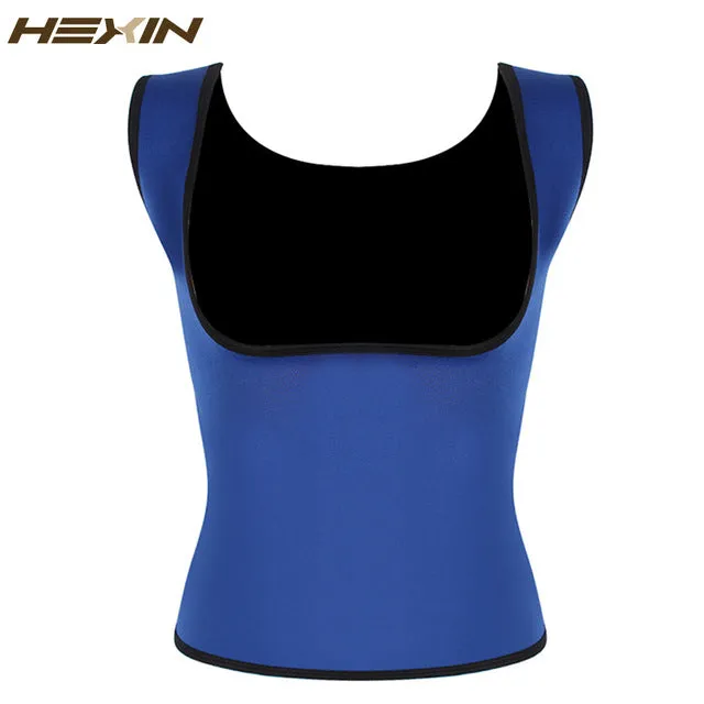 Plus Size Neoprene Sweat Sauna Hot Body Shapers Vest Waist Trainer Slimming Vest Shapewear Weight Loss Waist Shaper Corset